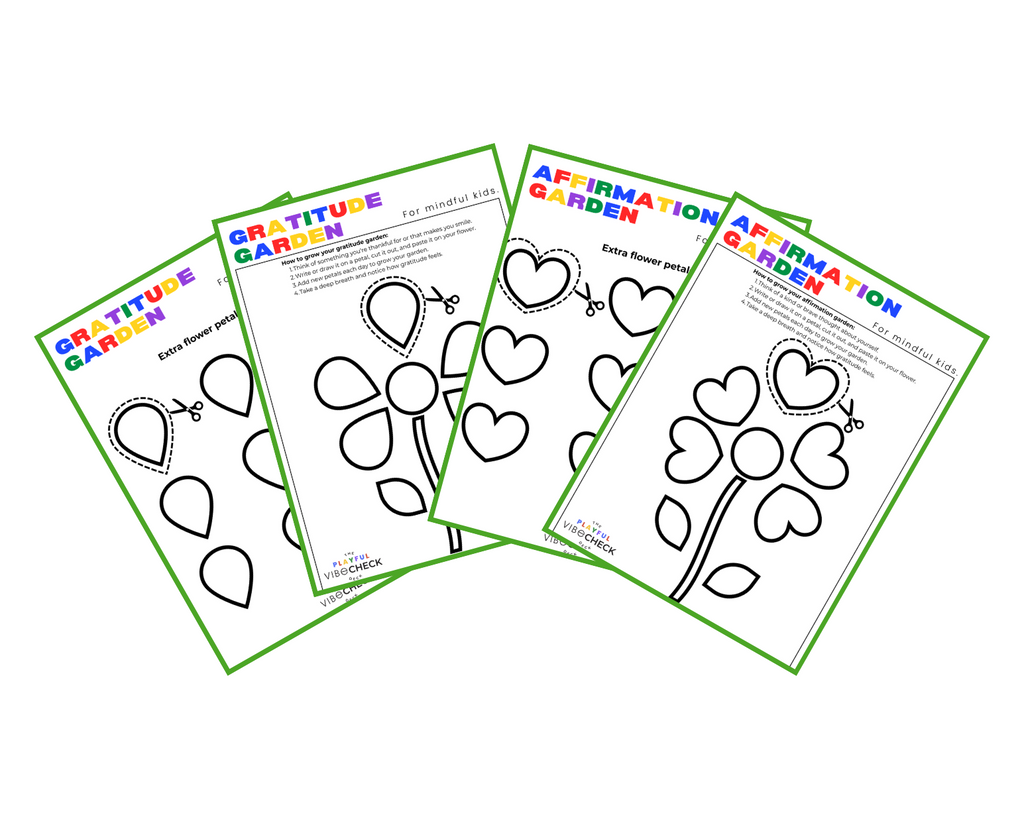 Printable PDF: Gratitude Garden