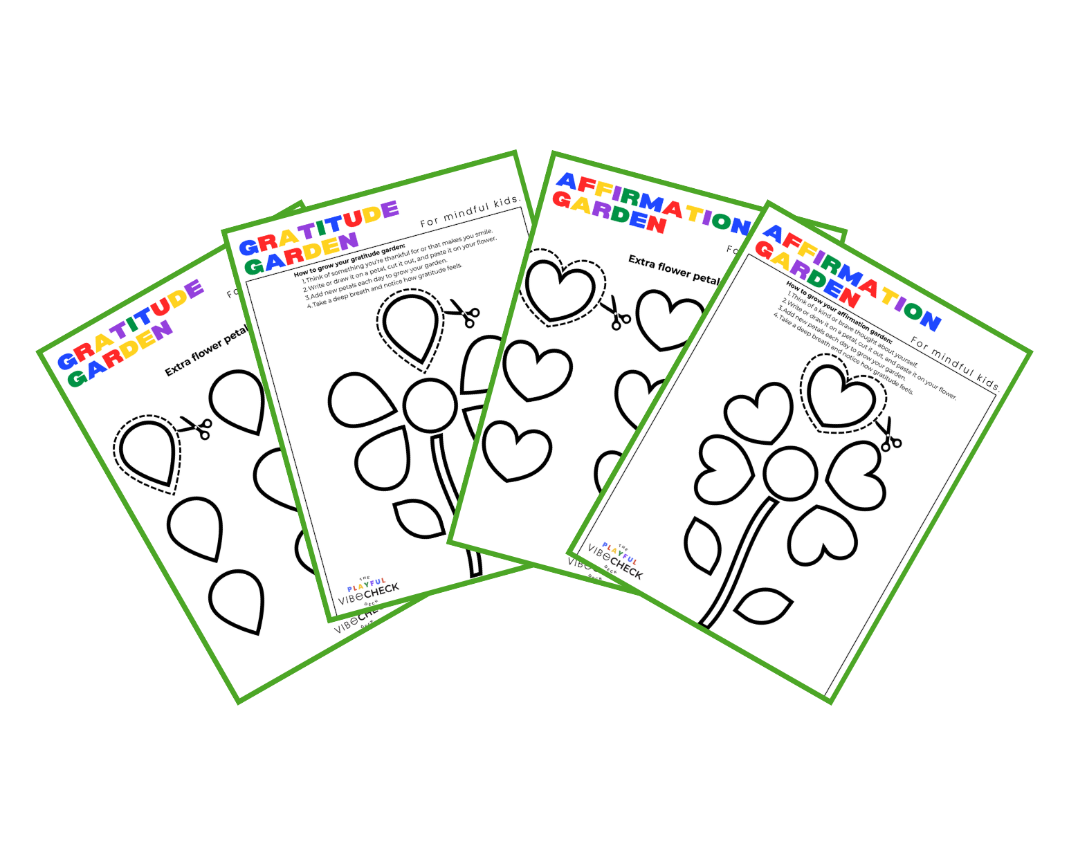 Printable PDF: Gratitude Garden