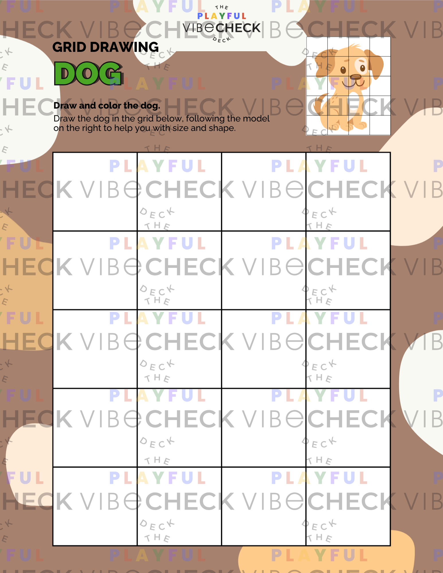Printable PDF: Grid Drawings