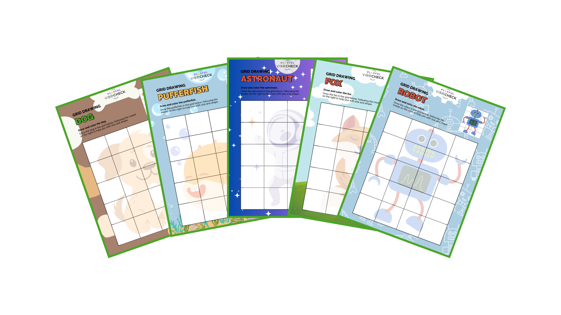 Printable PDF: Grid Drawings