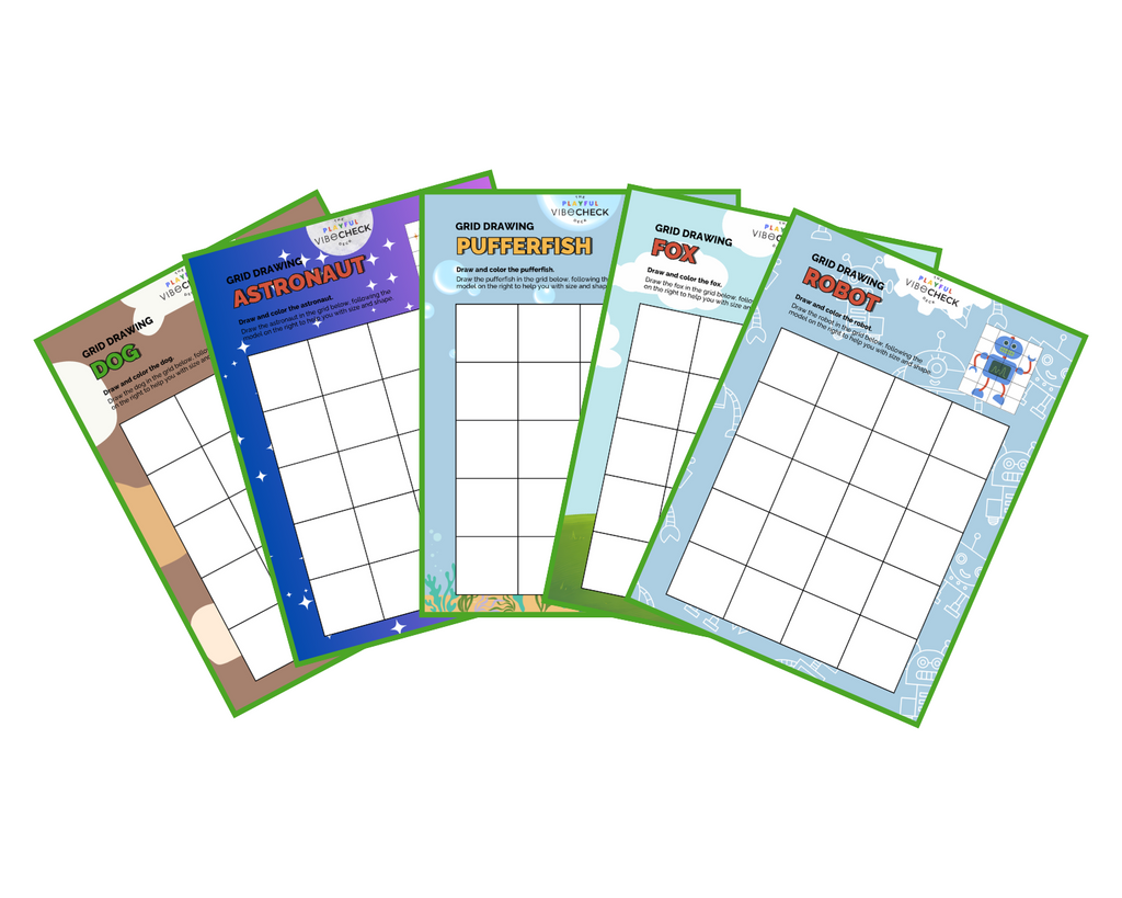 Printable PDF: Grid Drawings