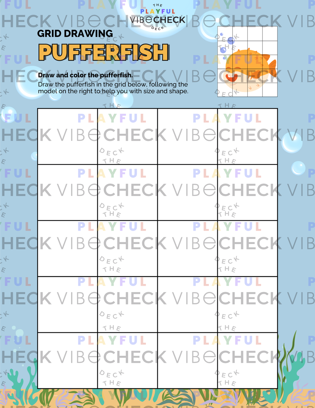 Printable PDF: Grid Drawings